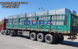 scaffolding steel planks delivery